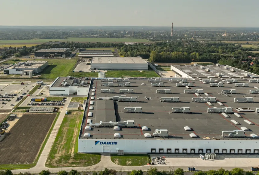 SPIE zrealizowała instalacje techniczne w nowej fabryce Daikin w Ksawerowie