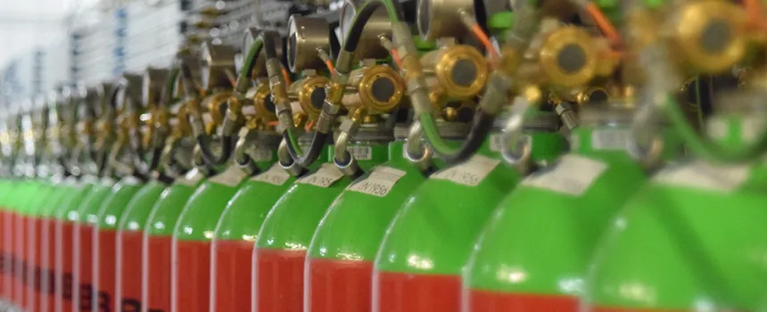 Systemy gaszenia gazem