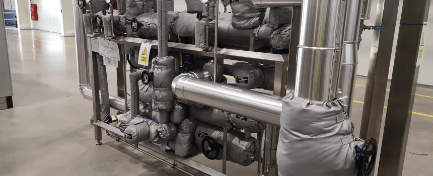 Instalacje pary technologicznej i kondensatu 